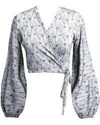 Frock Tales - Kenza Wrap Top - Lyst