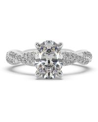 Artisan - Designer Oval-Cut Lab Diamond Ring - Lyst