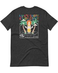 Anchor and Crew - Heather Enjoy Craft Dial-A-Local Organic Cotton T-Shirt - Lyst