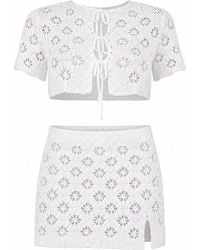 Muche Et Muchette - Shara Crop Top & Mini Skirt Set - Lyst