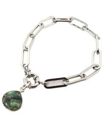 Harfi - Emerald May Birthstone Crystal Bracelet - Lyst