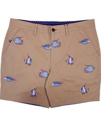 lords of harlech - Edward Fish Embroidery Shorts - Lyst