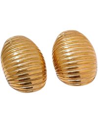 Nazzar - Julia Shell Stud Vintage Earrings - Lyst