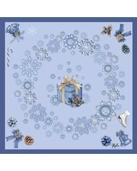 Ralufineart - Frozen Elegance Pocket Square - Lyst