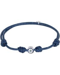 Tateossian - Protective Wax Cord Evil Eye Bracelet - Lyst
