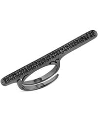 SALLY SKOUFIS - Destiny Ring With Made Cz Diamond Stimulant - Lyst