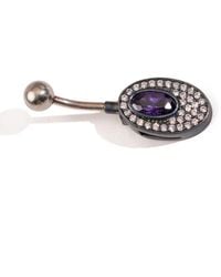 Ebru Jewelry - Mystic Amethyst Sterling Belly Piercing - Lyst