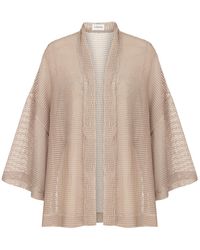 Lilamie - Neutrals Nude Carmen Top - Lyst