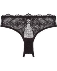 Journelle - Natalia Ouvert Noir - Lyst