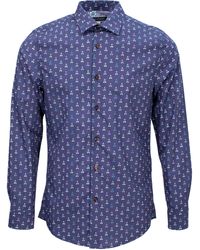 lords of harlech - Nigel Guitar Skulls Shirt - Lyst