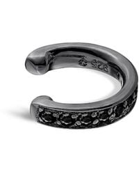 SALLY SKOUFIS - Edge Mono Ear Cuff With Made Cz Diamond Stimulant - Lyst
