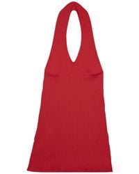 Marianne by Marie Jordane - Edie Open-Back Pointelle Dress – - Lyst