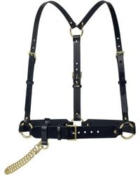 Haute Cuir - Chained Leather Body Harness - Lyst