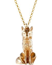 Lee Renee - Fox Necklace – Large, Sitting - Lyst
