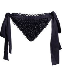 Noblesse Oblige - Bow Bottom With Beads - Lyst