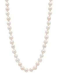 Spero London - Small Natural Freshwater Real Pearl Strand Necklace - Lyst