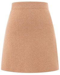 Emma Wallace - Neutrals Han Skirt - Lyst