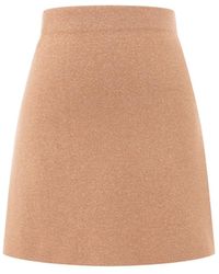 Emma Wallace - Neutrals Han Skirt - Lyst