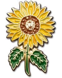 Make Heads Turn - Enamel Pin Ukrainian Sunflower - Lyst