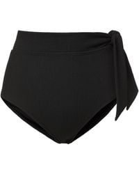 Change of Scenery - Neutrals Side Tie High Waist Bottom - Lyst