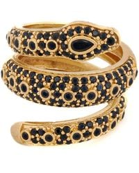 Ebru Jewelry - Mystic Serpent Stone Triple Wrap Ring - Lyst