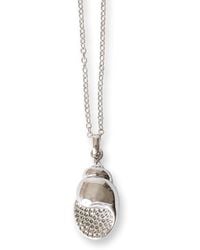 Classicharms - Lexi Crystal Seashell Pendant Necklace - Lyst