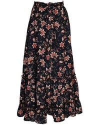 Jennafer Grace - Liberty Flower Maxi-Skirt - Lyst