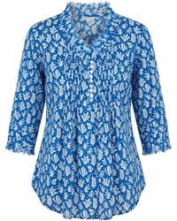 At Last - Sophie Cotton Shirt - Lyst