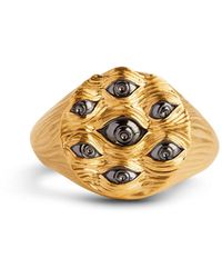 Kasun - Eyes Of Many Signet Ring – & Eyes - Lyst