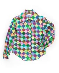 FORZA CAVALLO - Otto Blouse - Lyst