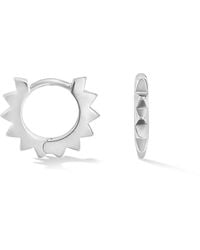Dower & Hall - Star Huggie Hoops - Lyst