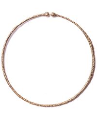 GYUNIA - Halo Single Ear Cuff Big Bronze - Lyst