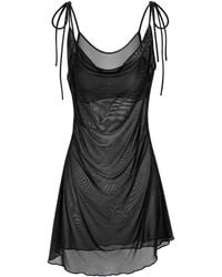 Alia Studio - Énigme Mini Mesh Dress - Lyst