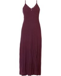 Pretty You London - Bamboo Lace Midaxi Chemise - Lyst