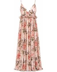 NEVA - Aveline Floral Empire Maxi Dress - Lyst