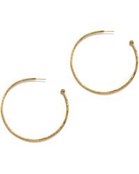 Jaredjamin - Small Hooptastic Hoop Post Earrings - Lyst