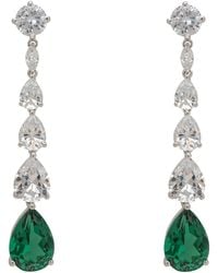LÁTELITA London - Minnelli Drop Earrings Emerald - Lyst