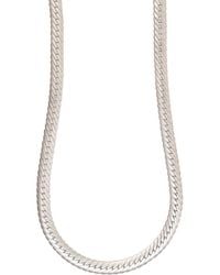 Lila Rasa - Long Snake Chain 22 - Lyst