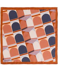 Lost Pattern - Modular Silk Pocket Square - Lyst