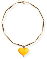 Tohum Design - Cuore Necklace – Sunshine - Lyst