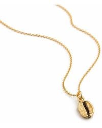 Mother Nature Jewelry - Coffee Bean Necklace, Handmade Minimalist Pendant - Lyst