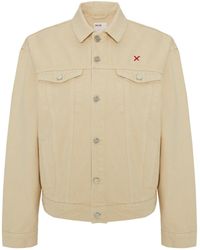 Pcfg - Neutrals Logo Denim Jacket - Lyst
