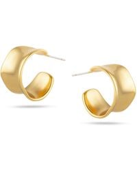 Arctic Fox & Co. - Irregular Hoop Earrings - Lyst