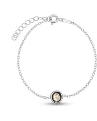 Spero London - Sterling Raw Uncut Polki Diamond Bracelet - Lyst