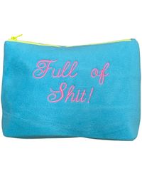 Lilly Loves - Full Of Shit Large Cosmetic Bag - Lyst