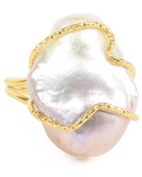 Addicted - Perla Baroque Ring - Lyst