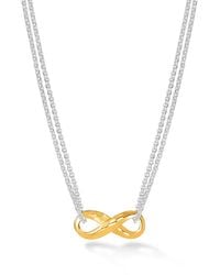 Dower & Hall - Entwined Infinity Pendant - Lyst
