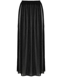 Lilamie - Carmen Side Tie Pareo Beach Skirt - Lyst