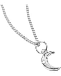 Muru - Tiny Moon Necklace - Lyst