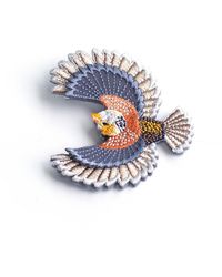 Nana Watanabe - Bird Embroidery Brooch - Lyst